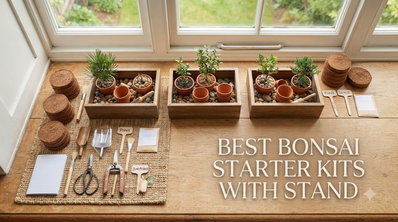 best bonsai starter kits with stand