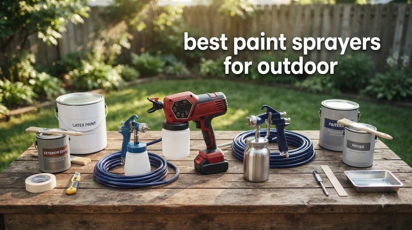 best paint sprayers for outdoor