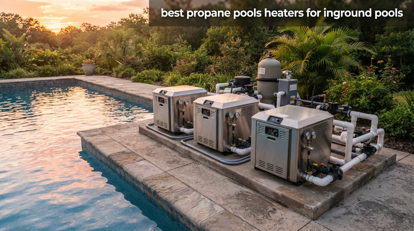 best propane pools heaters for inground pools
