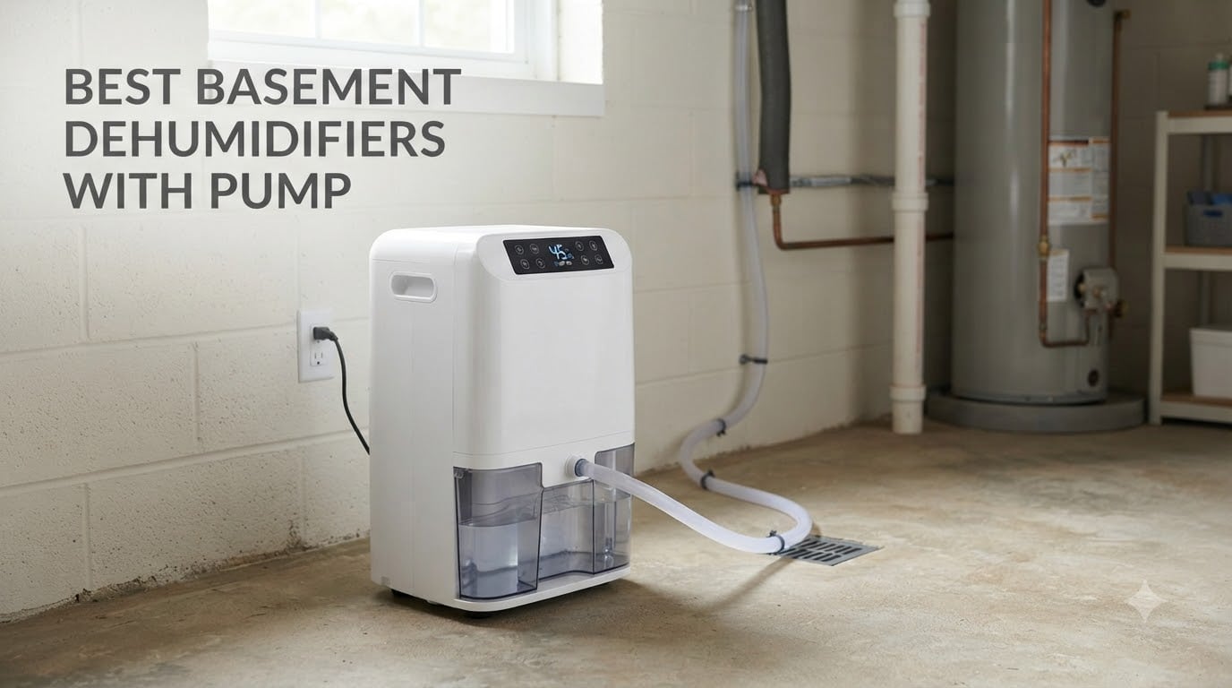 best basement dehumidifiers with pump