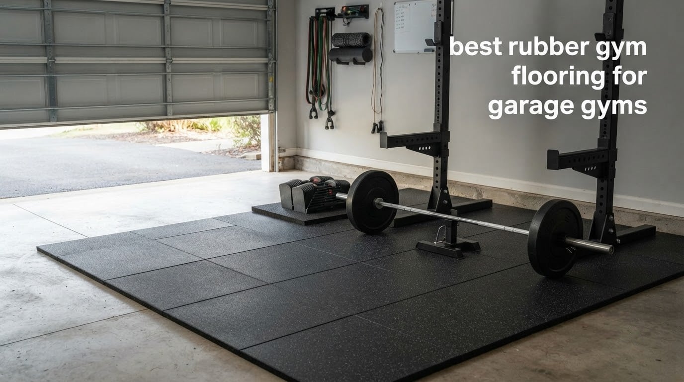 best rubber gym flooring for garage gyms