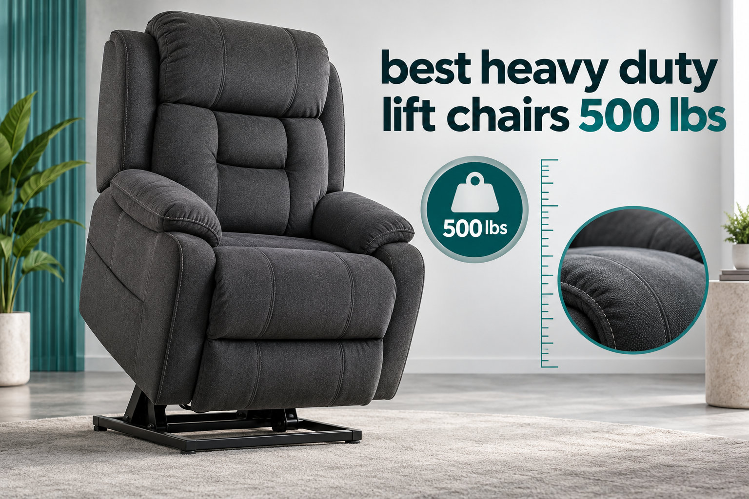 best heavy duty lift chairs 500 lbs