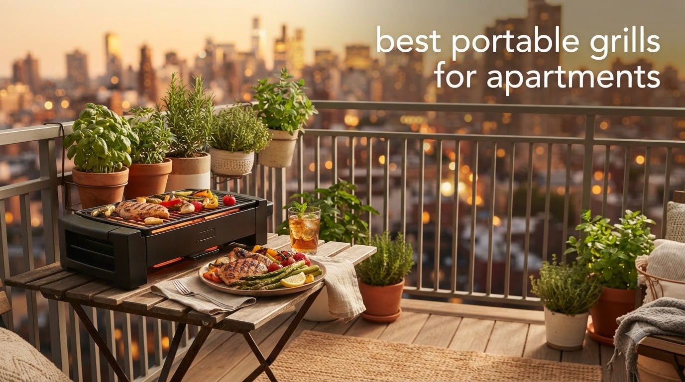 best portable grills for apartments
