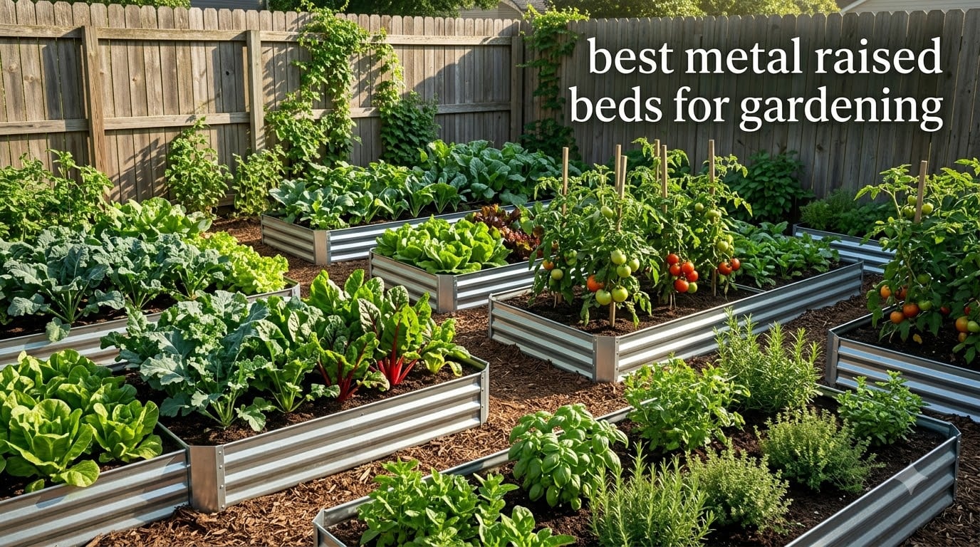 best metal raised beds for gardening