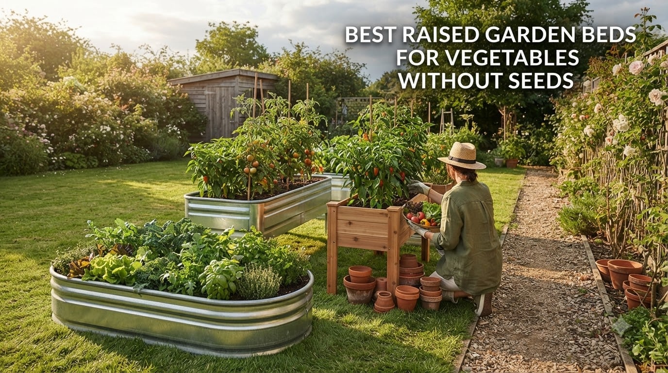 best raised garden beds for vegetables without seeds