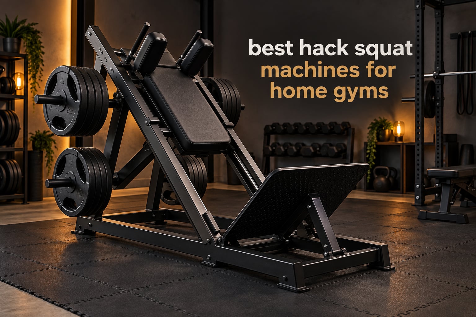 best hack squat machines for home gyms