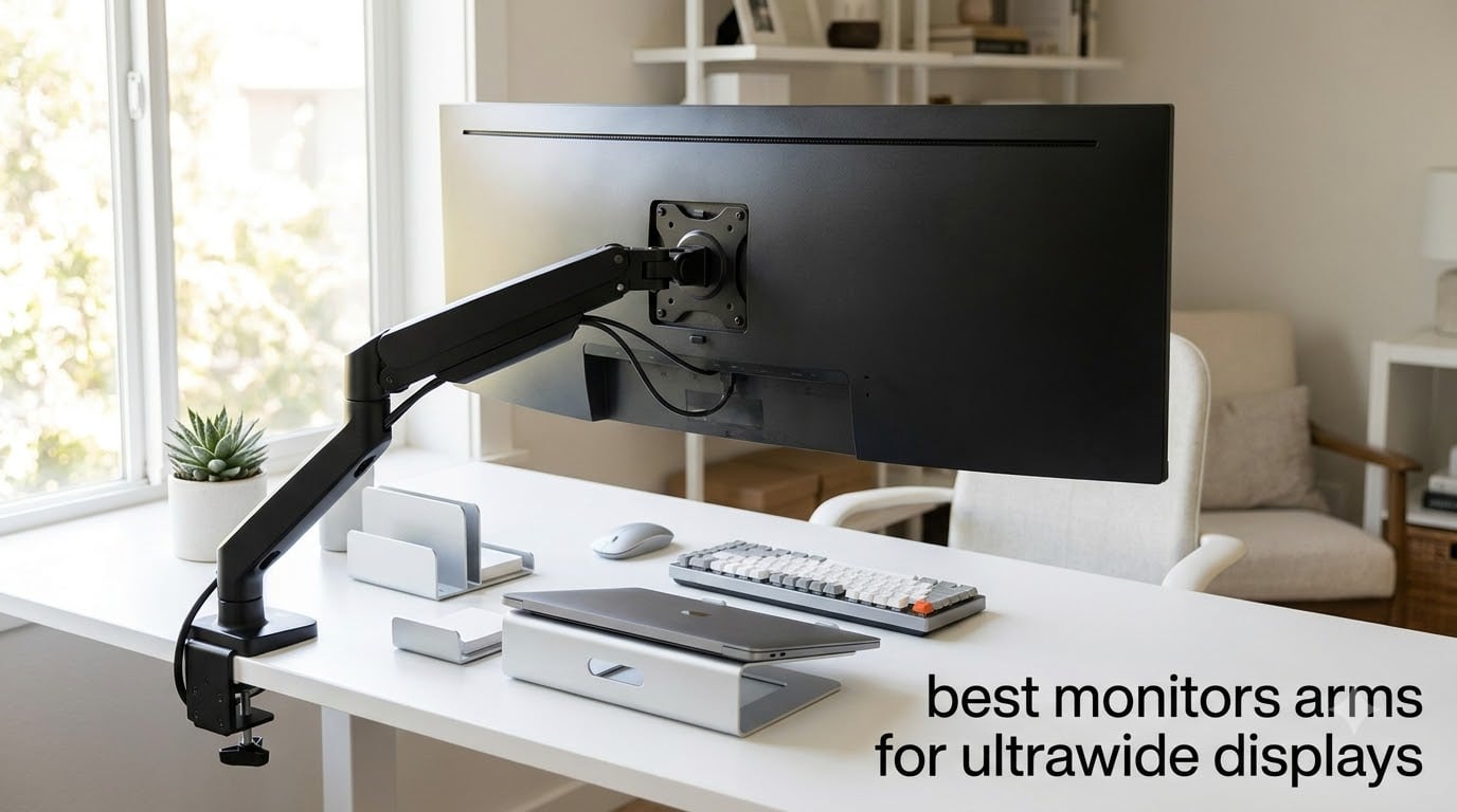 best monitors arms for ultrawide displays