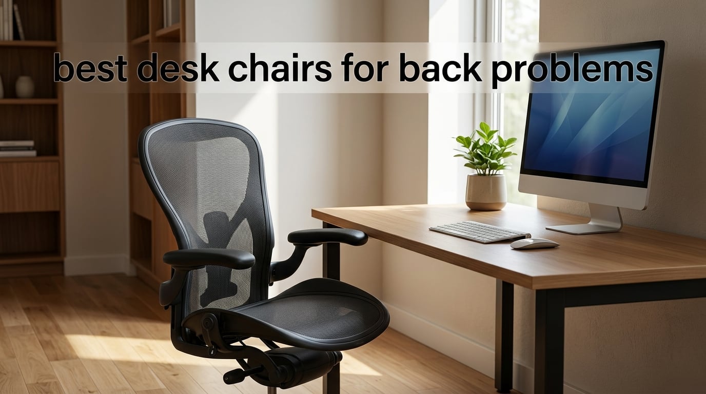 best desk chairs for back problems