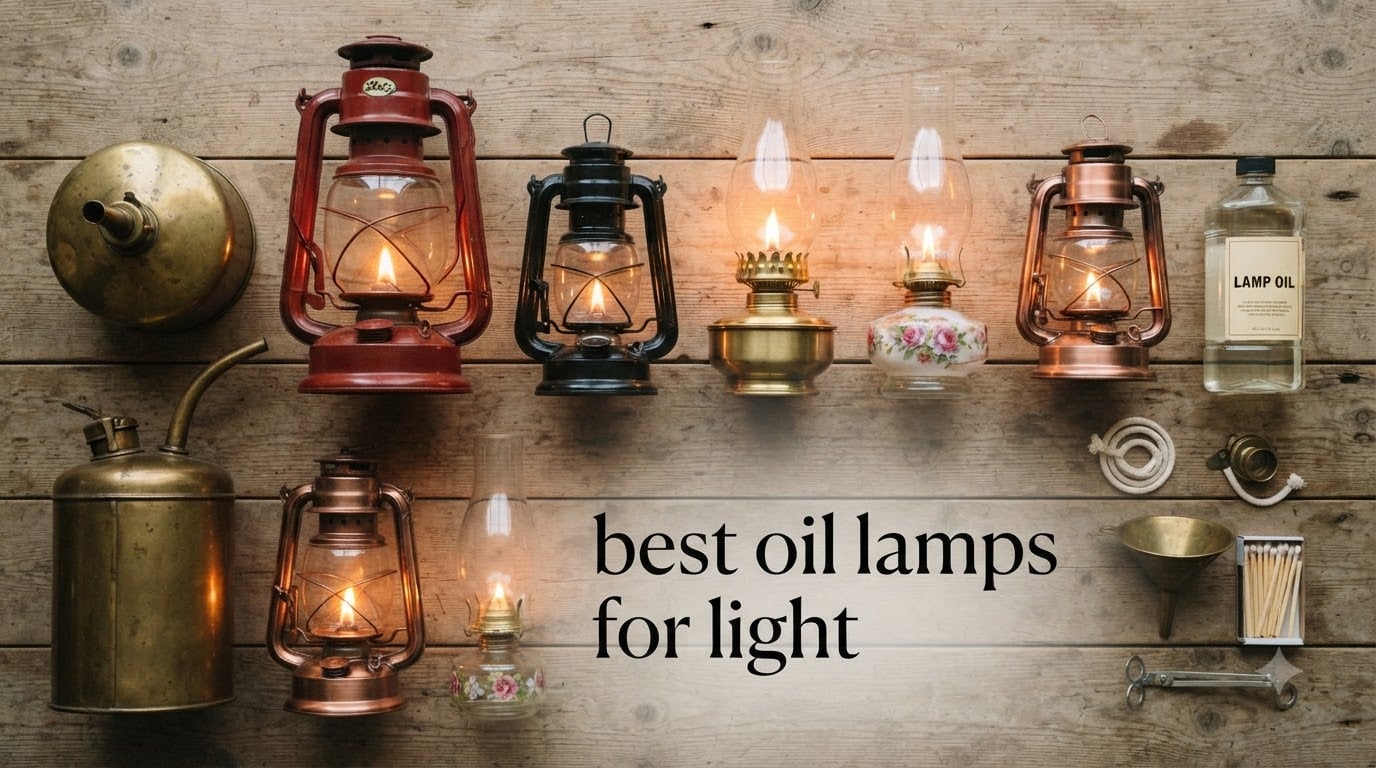 best oil lamps for light