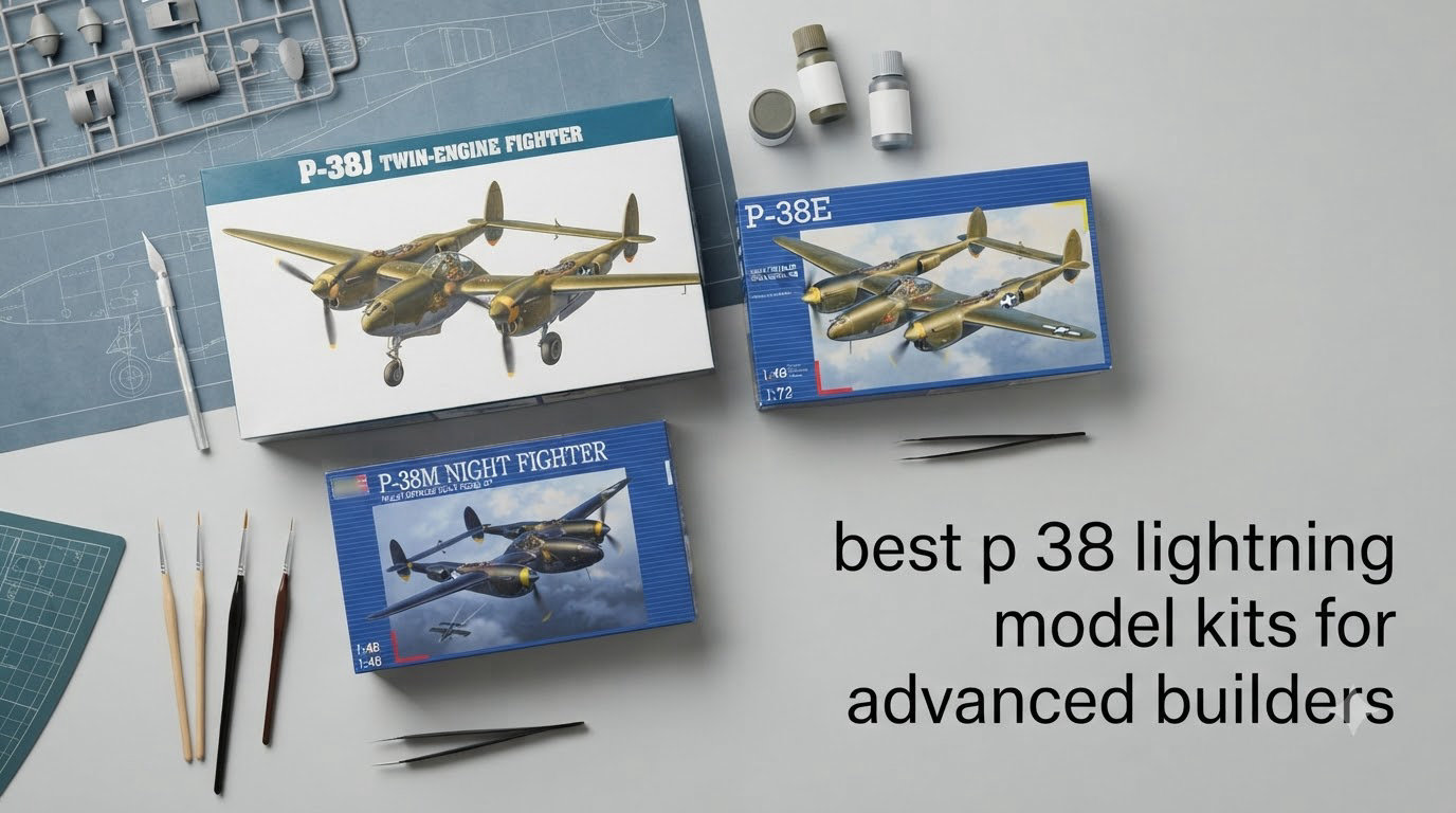best p 38 lightning model kits for advanced builders
