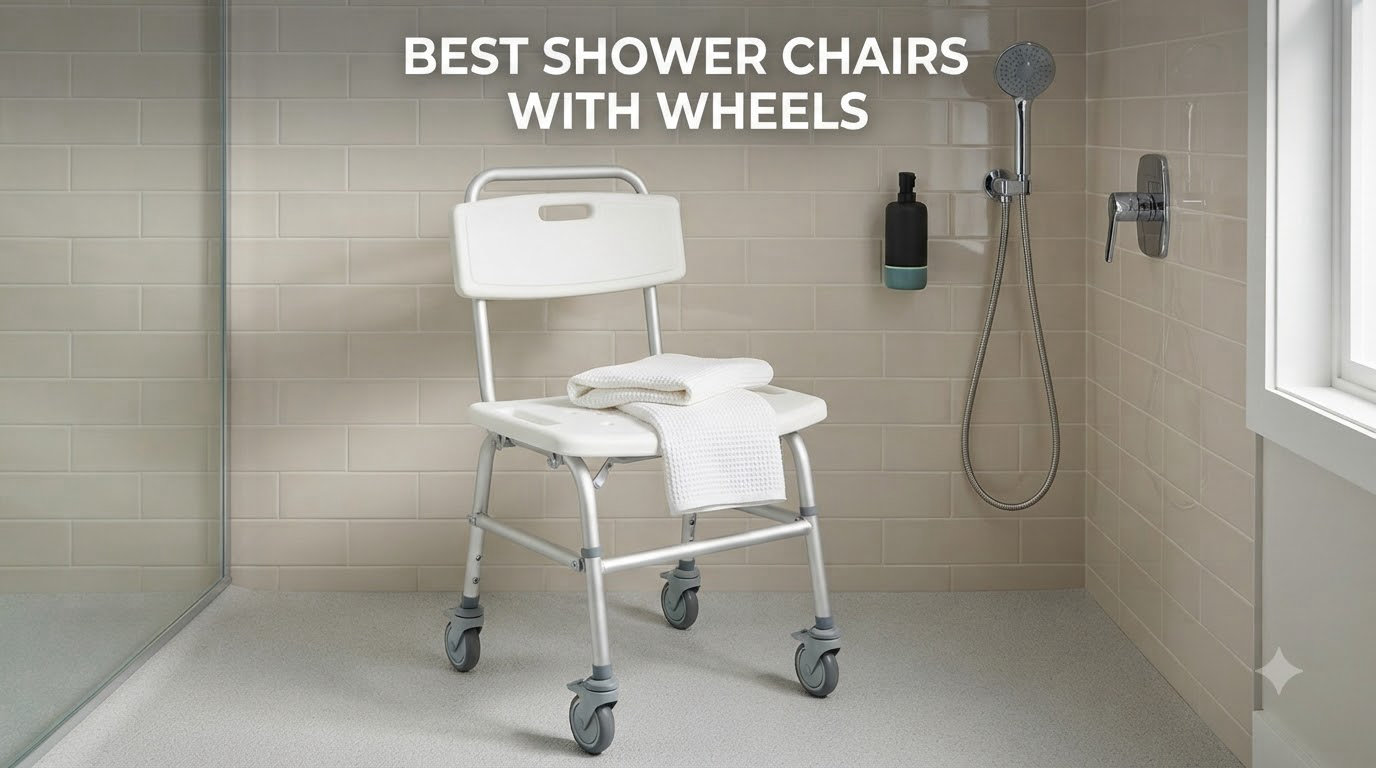 best shower chairs with wheels
