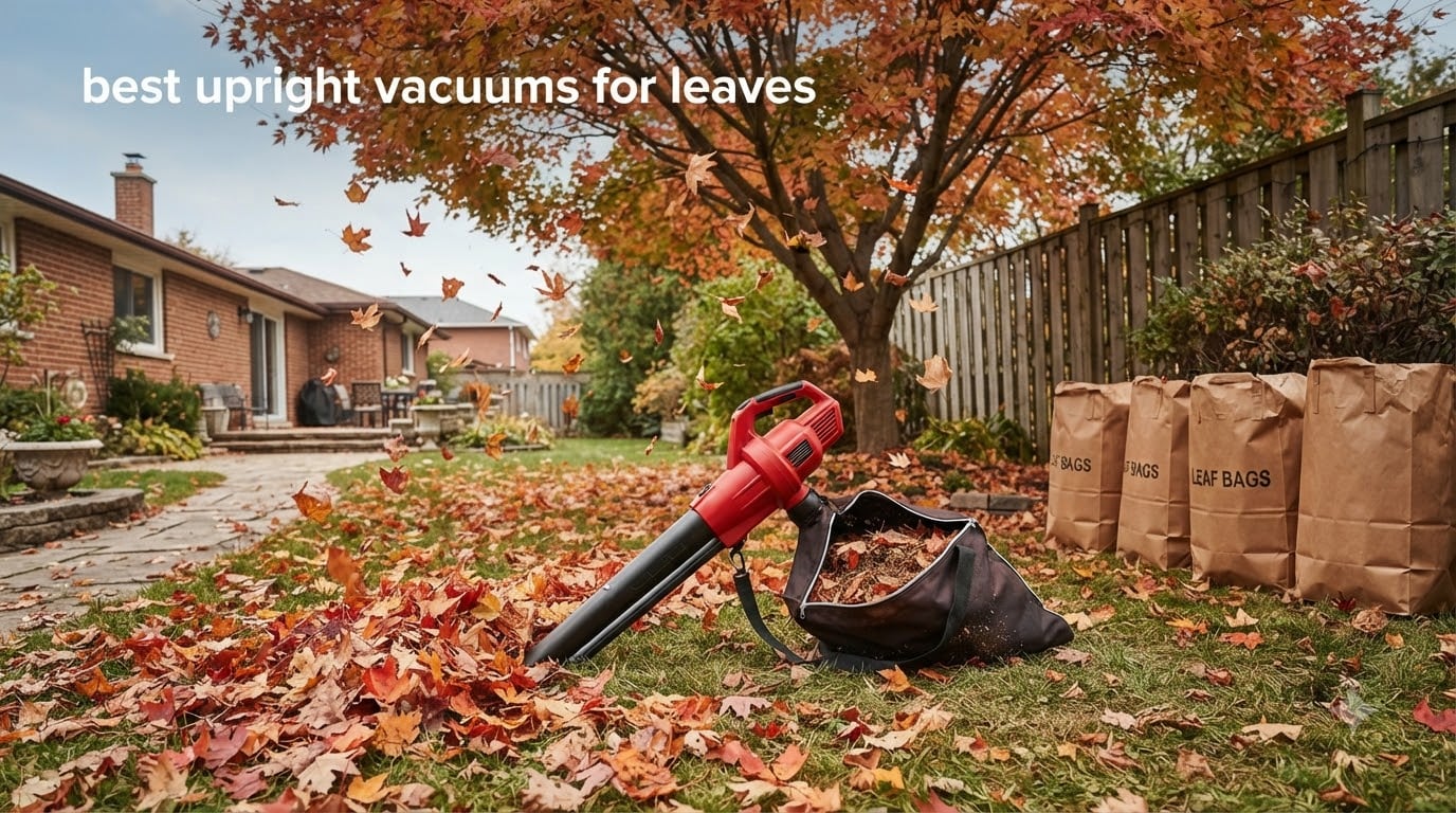 best upright vacuums for leaves