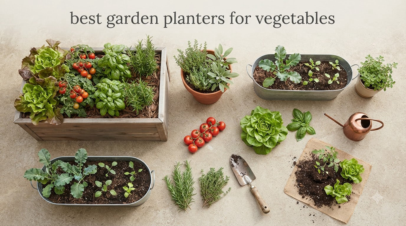 best garden planters for vegetables