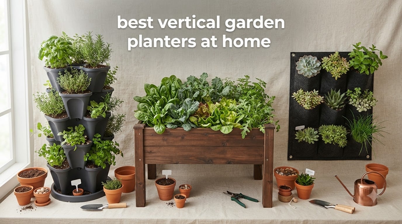 best vertical garden planters at home