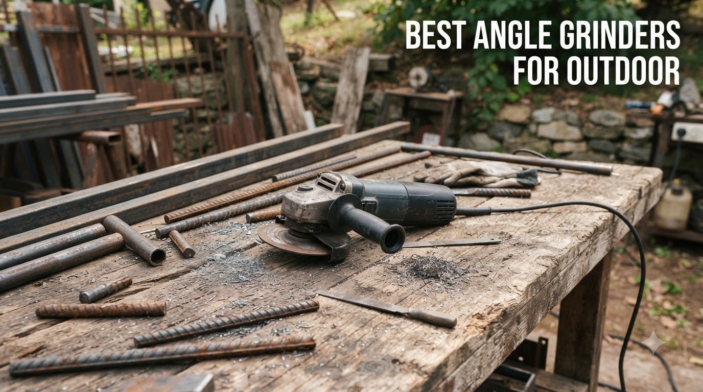 best angle grinders for outdoor