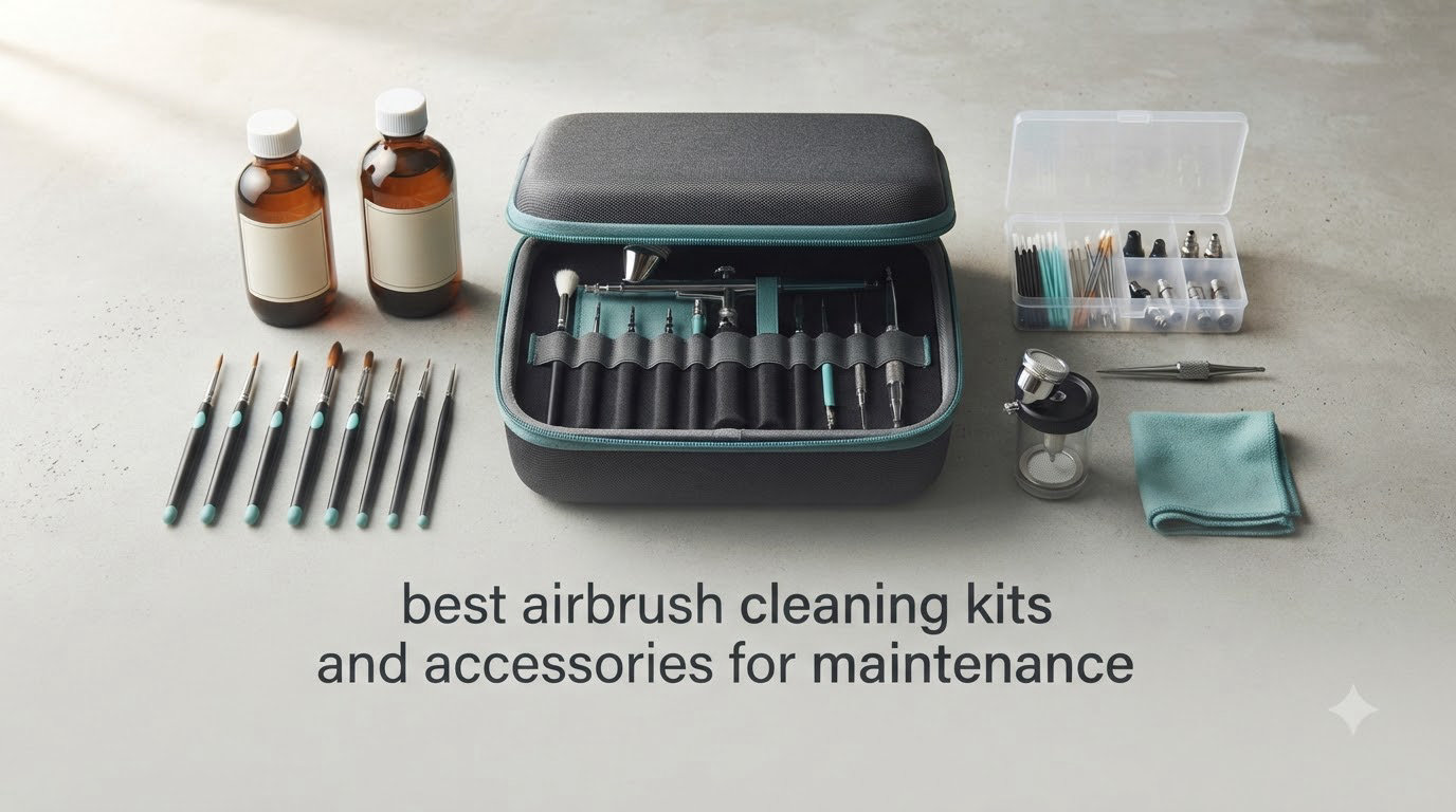 best airbrush cleaning kits and accessories for maintenance