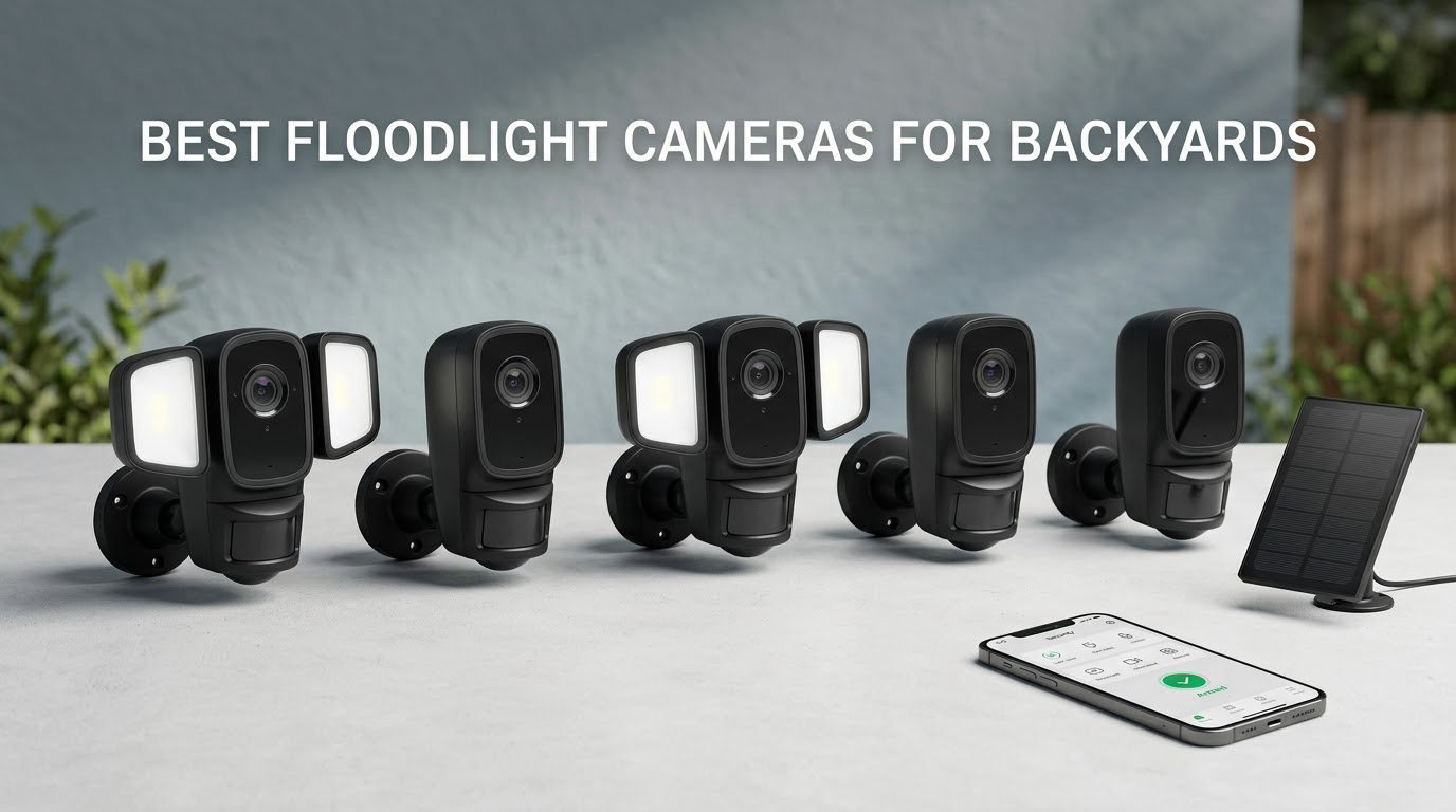 best floodlight cameras for backyards