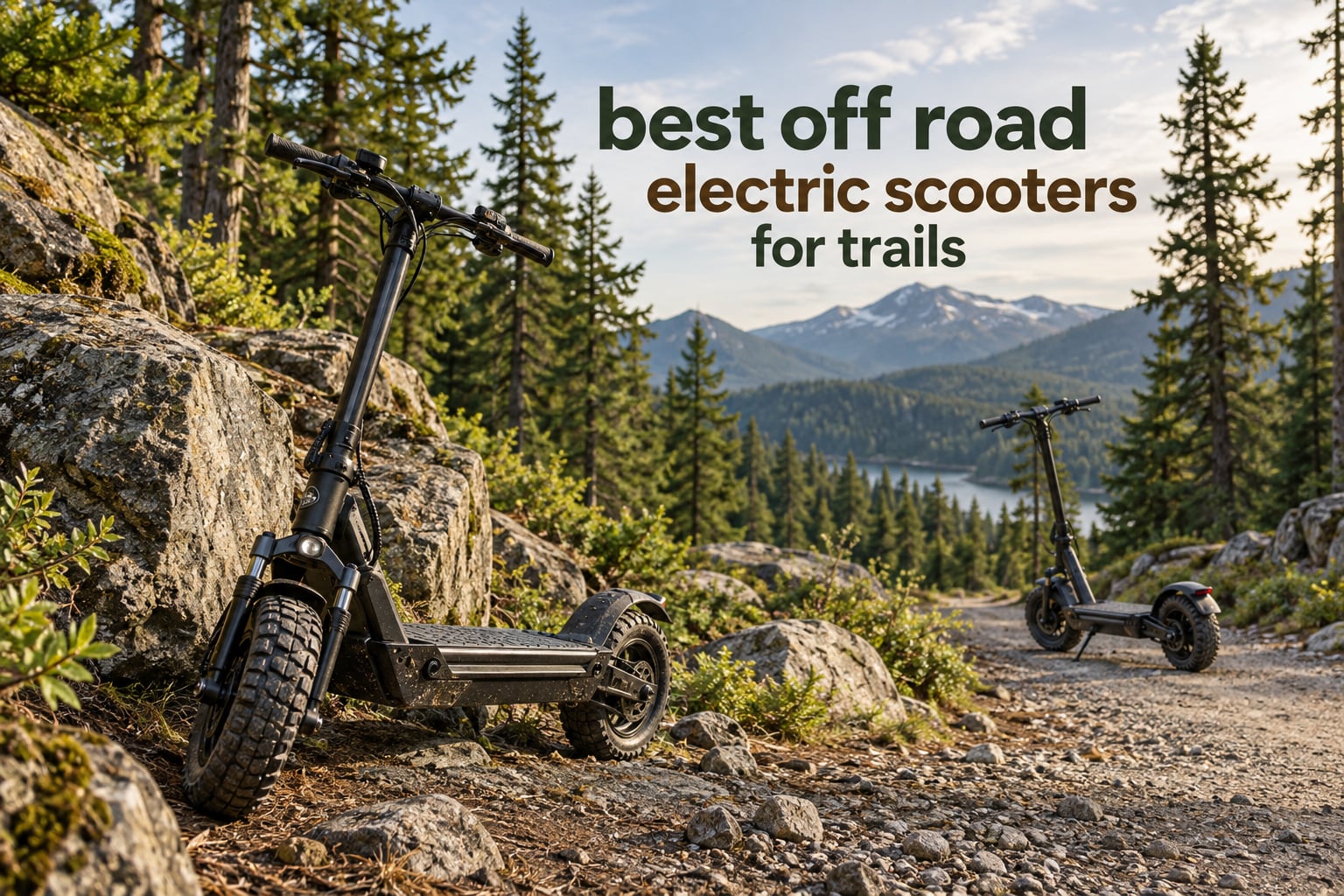 best off road electric scooters for trails