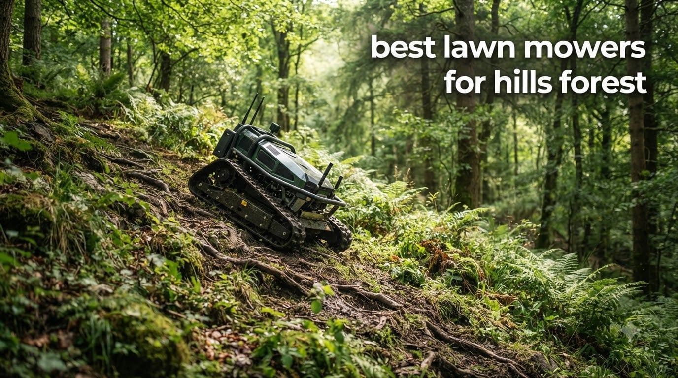 best lawn mowers for hills forest