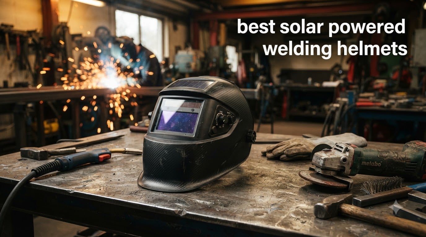 best solar powered welding helmets