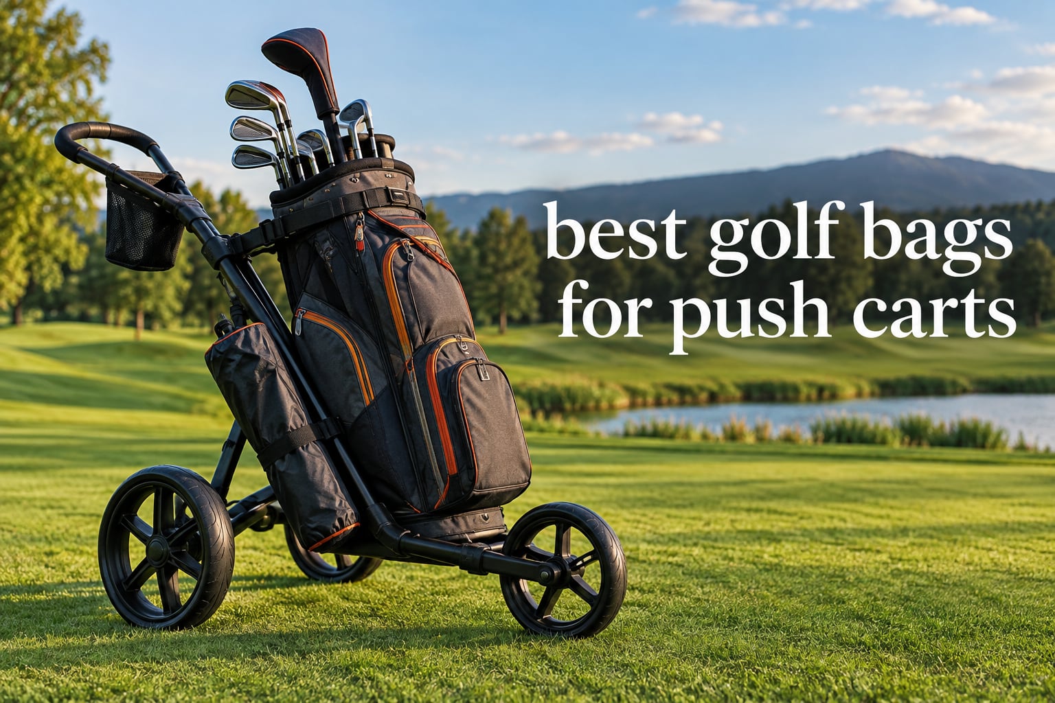 best golf bags for push carts