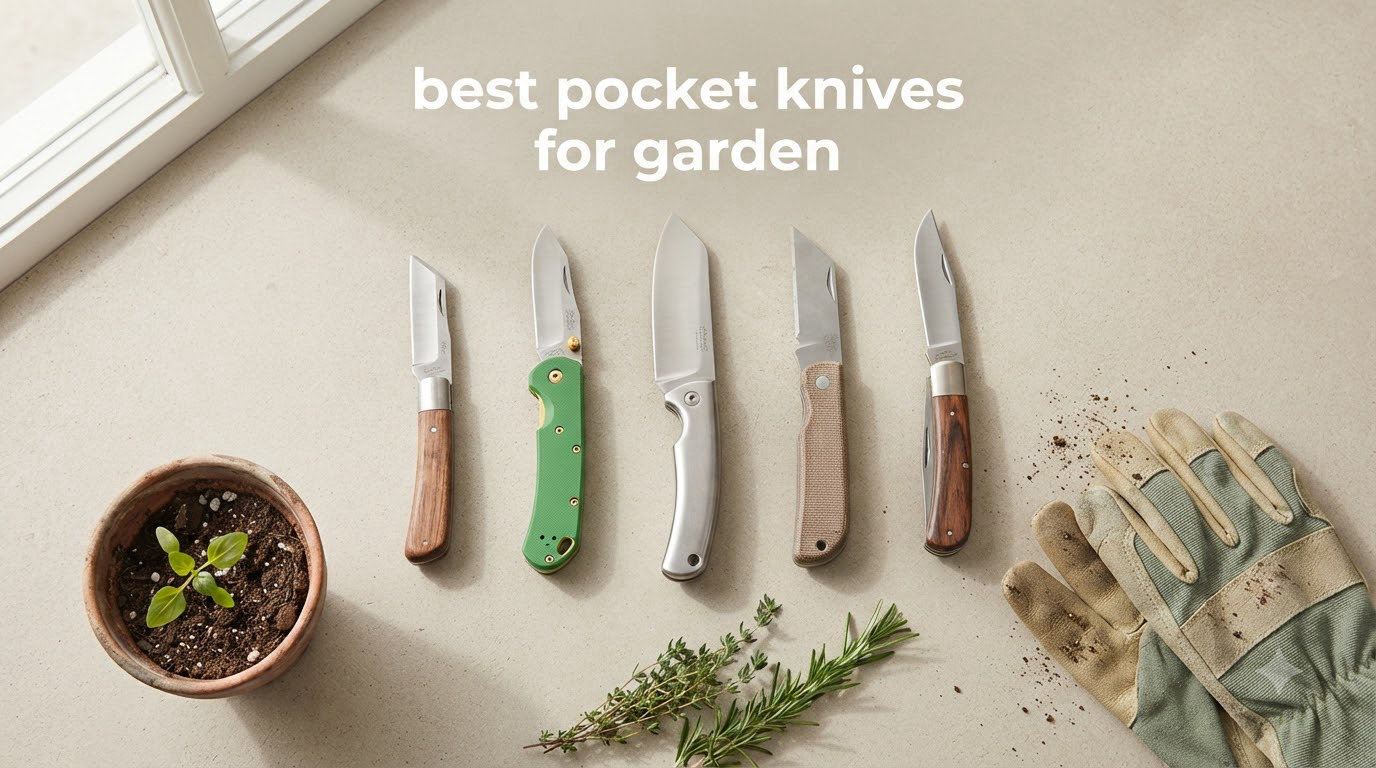 best pocket knives for garden