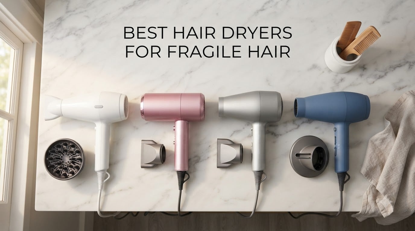 best hair dryers for fragile hair