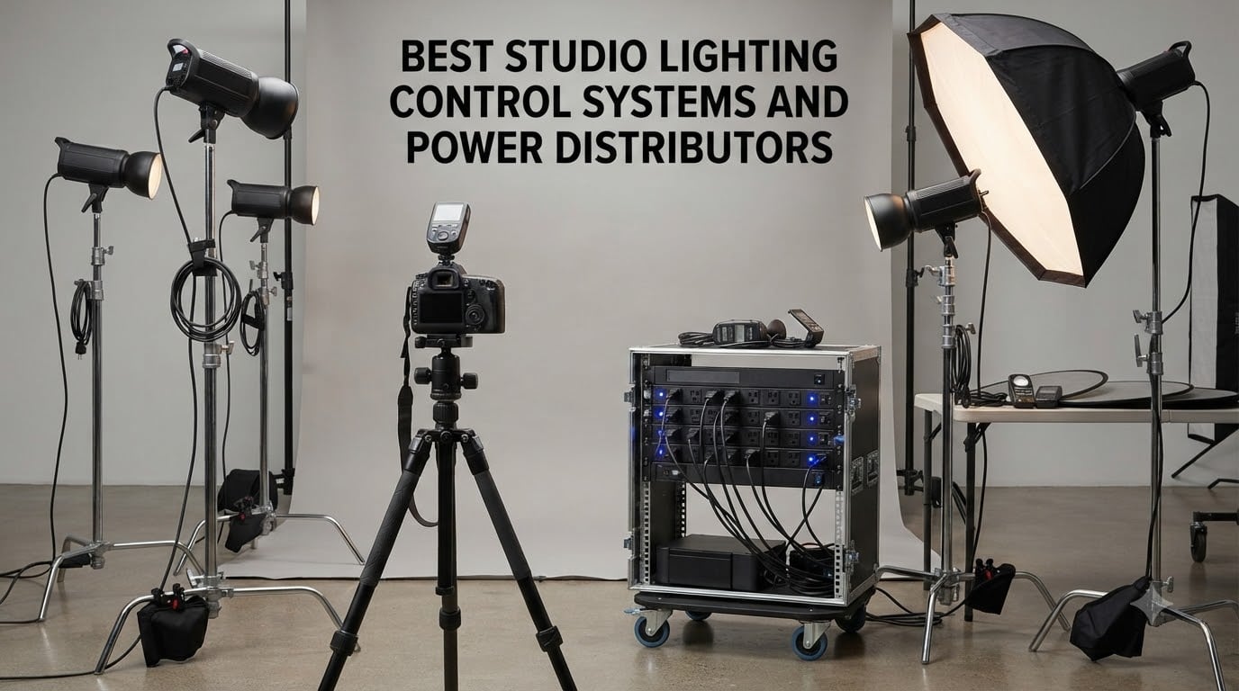 best studio lighting control systems and power distributors