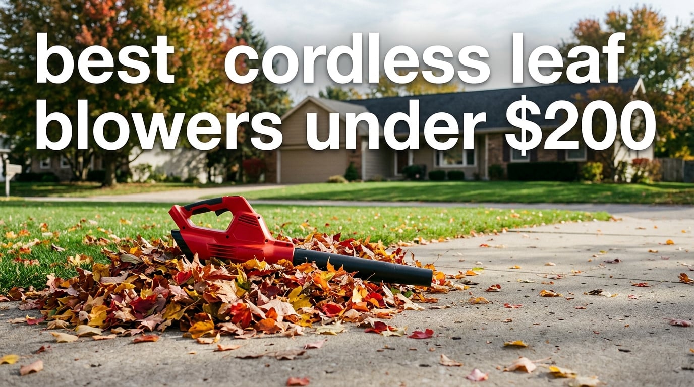 best cordless leaf blowers under $200