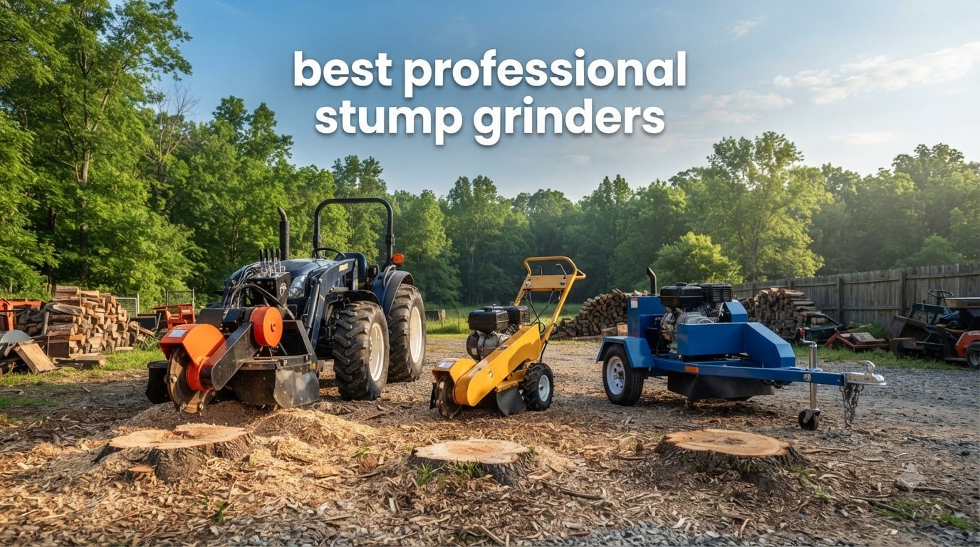 best professional stump grinders