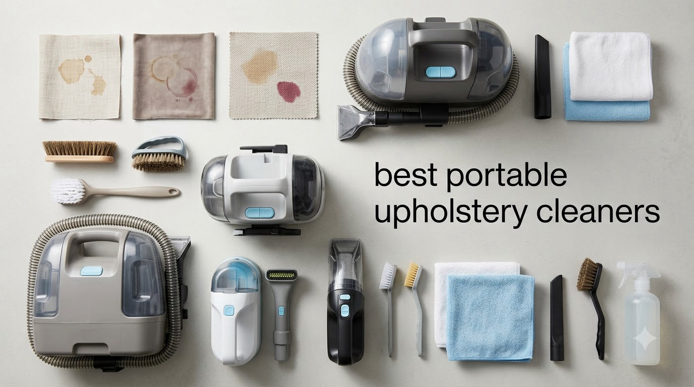 best portable upholstery cleaners