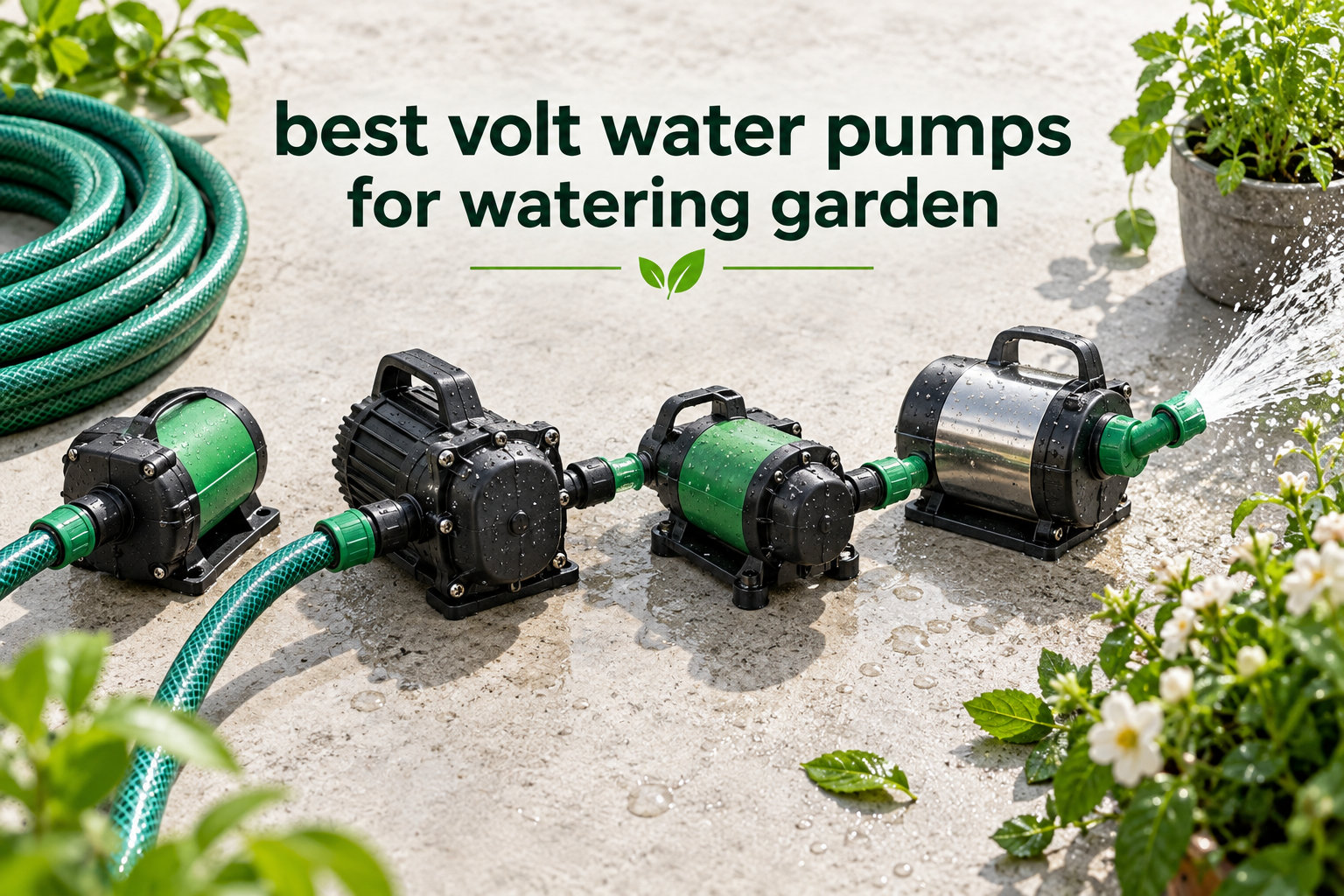 best 12 volt water pumps for watering garden