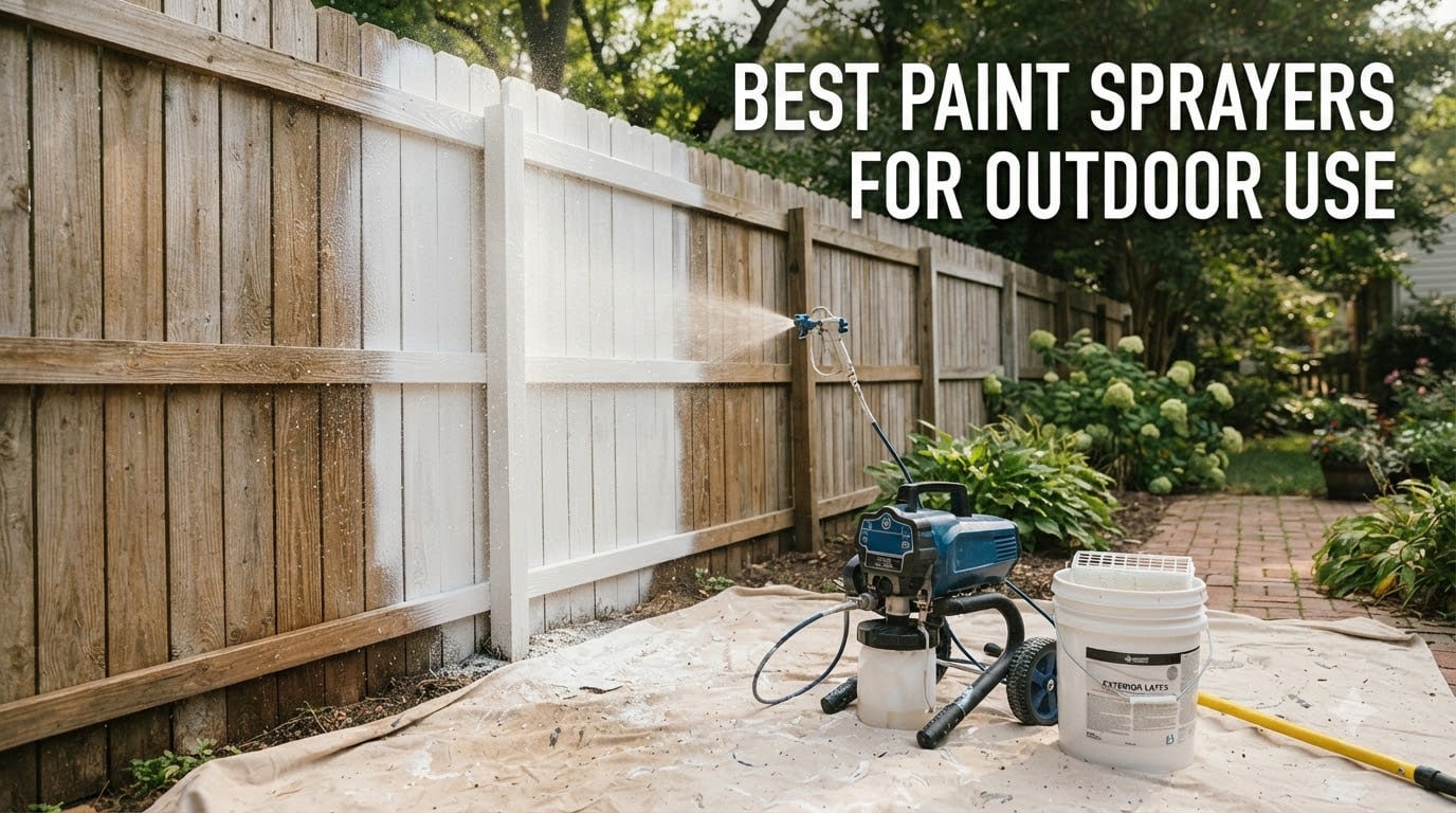 best paint sprayers for outdoor use