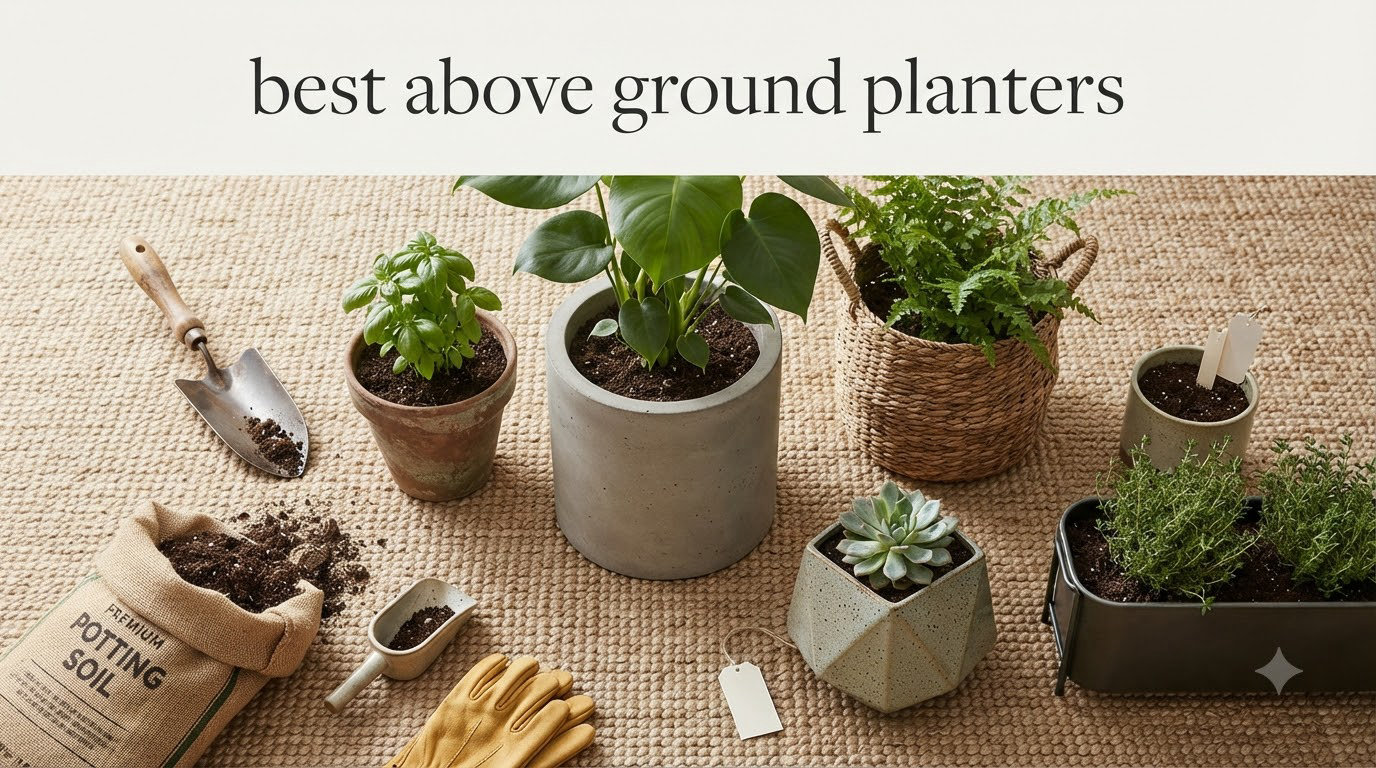 best above ground planters