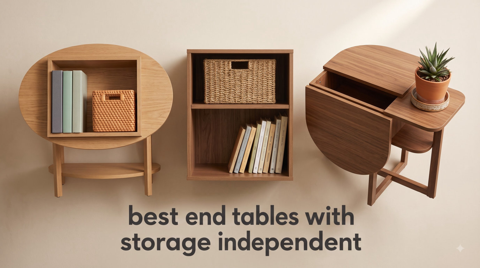 best end tables with storage independent