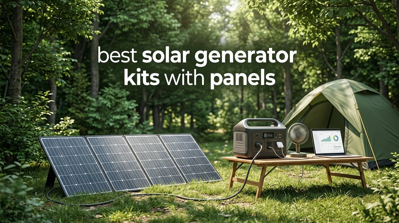 best solar generator kits with panels