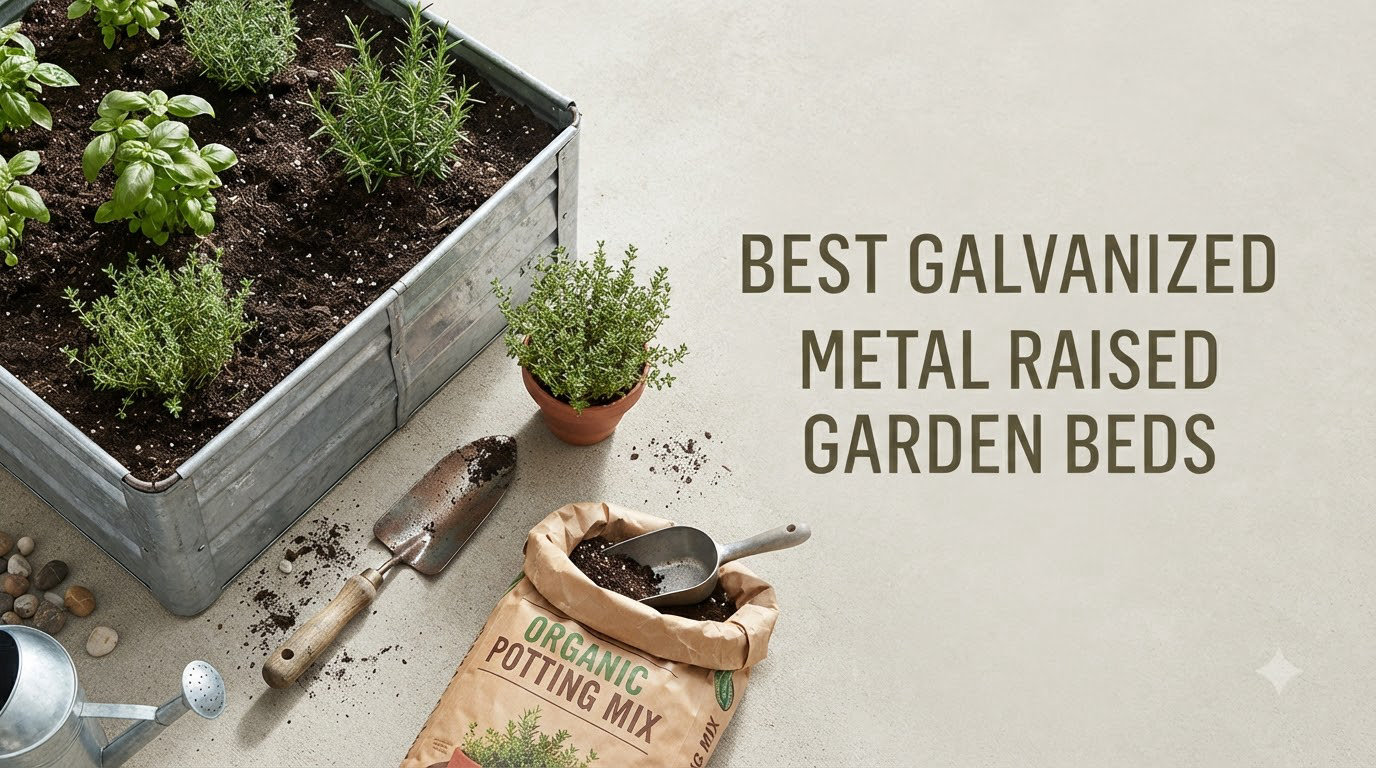 best galvanized metal raised garden beds