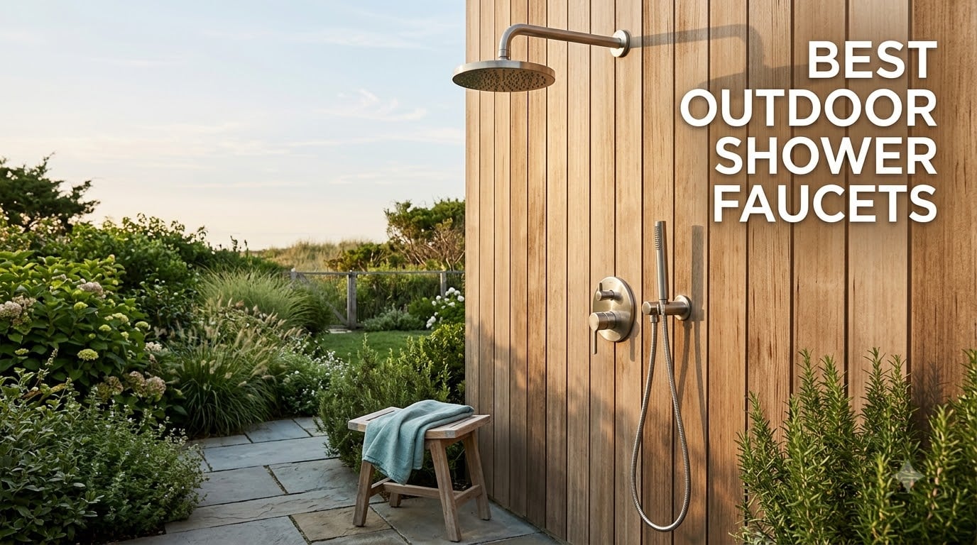 best outdoor shower faucets