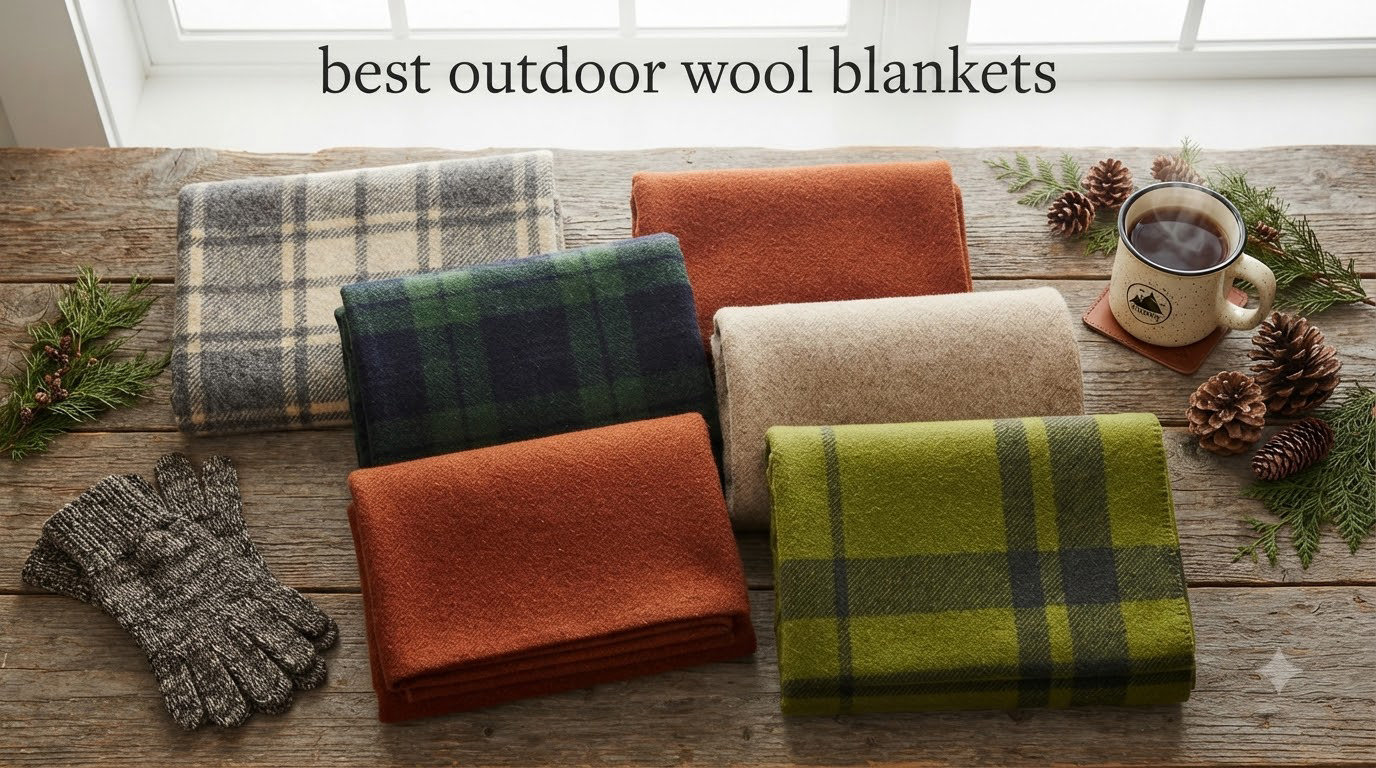 best outdoor wool blankets