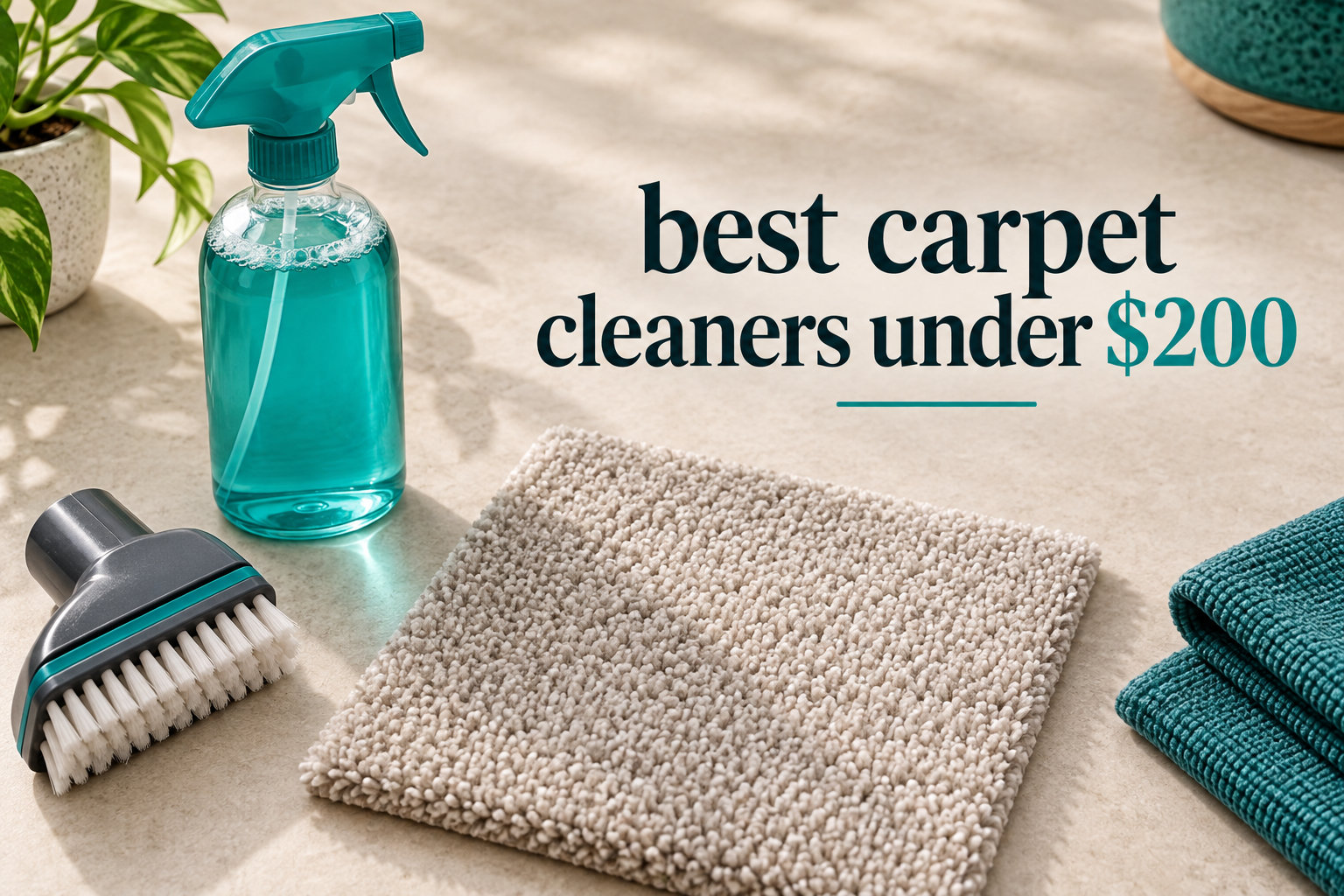 best carpet cleaners under $200