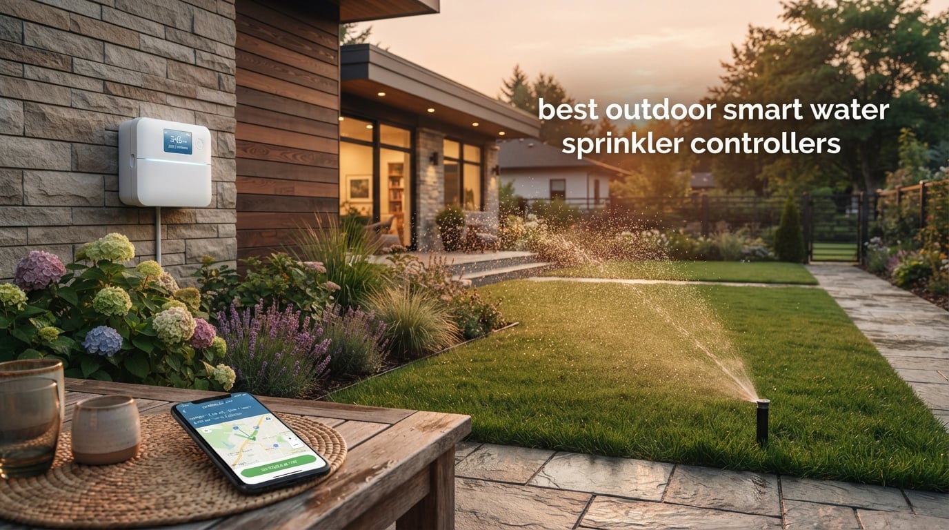 best outdoor smart water sprinkler controllers