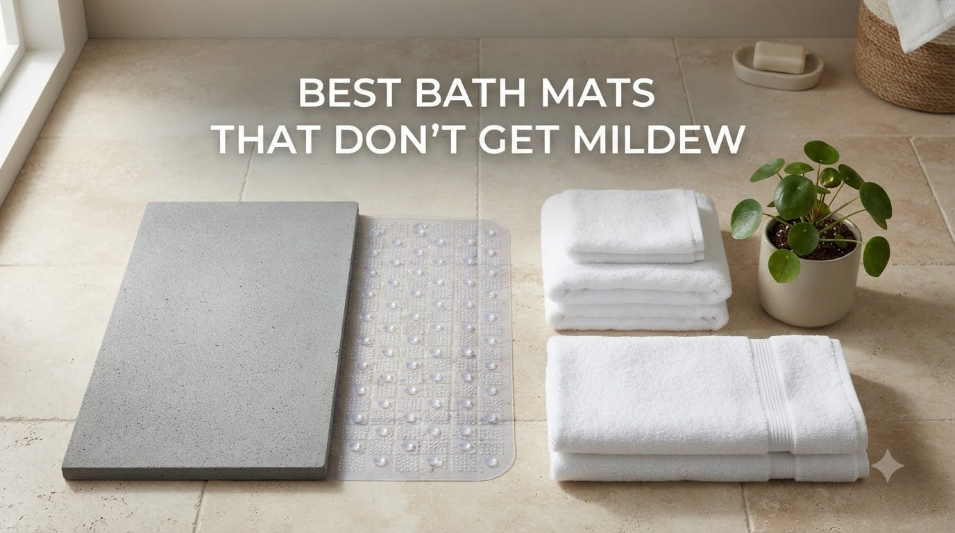 best bath mats that don t get mildew