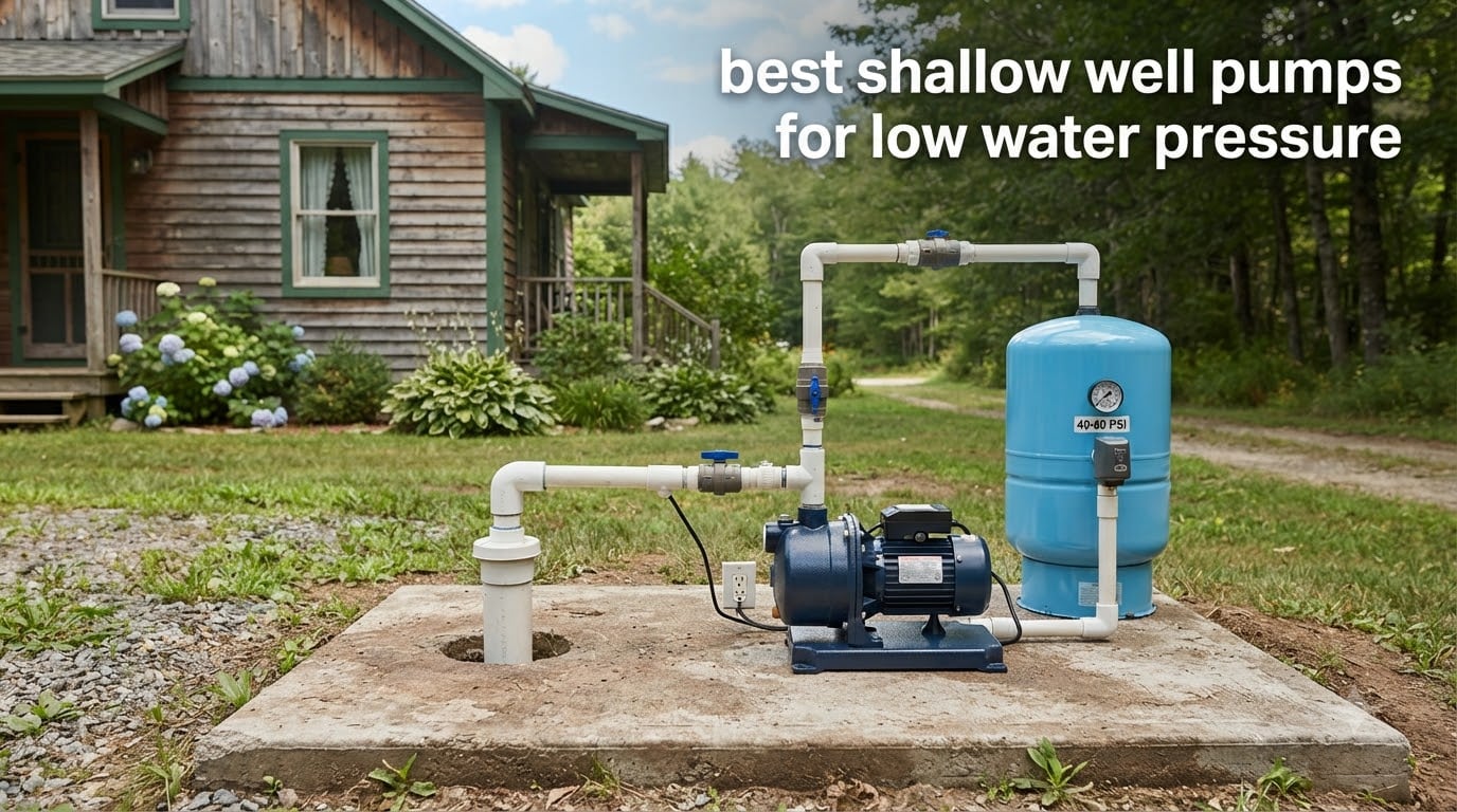 best shallow well pumps for low water pressure
