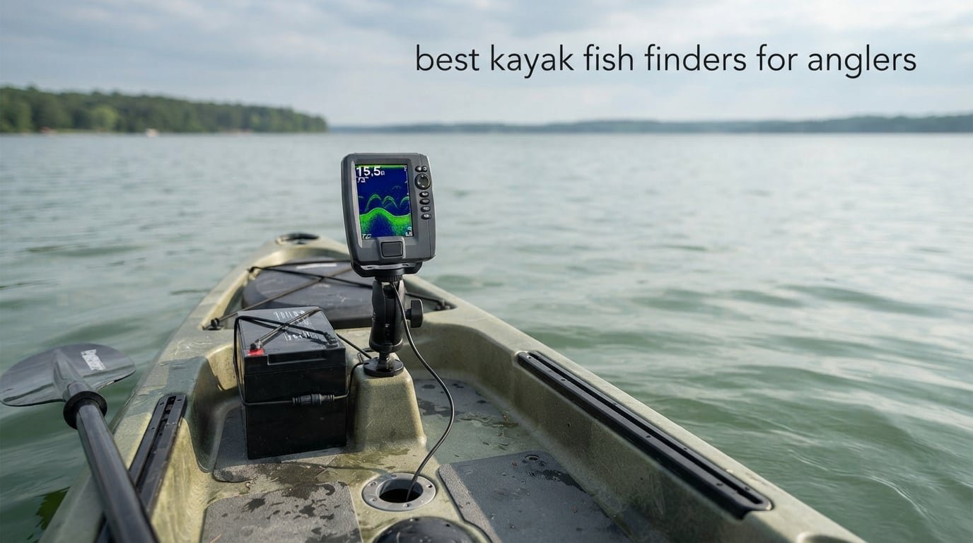 best kayak fish finders for anglers