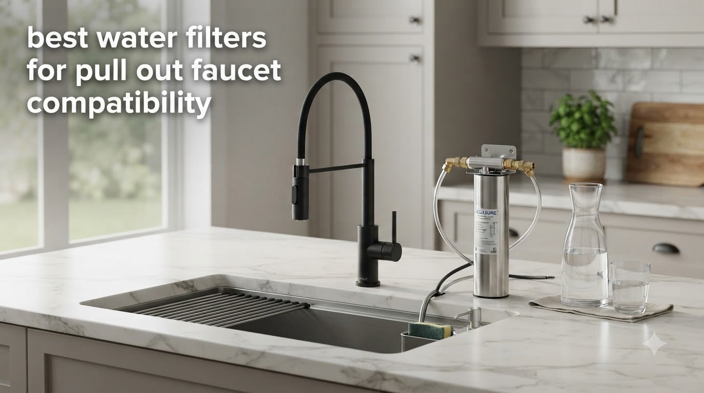 best water filters for pull out faucet compatibility