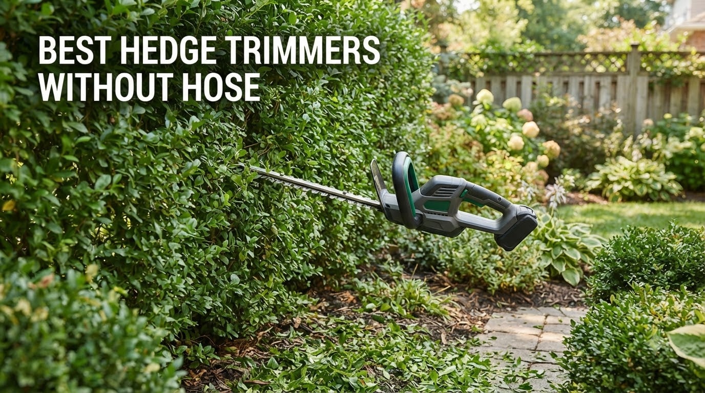 best hedge trimmers without hose