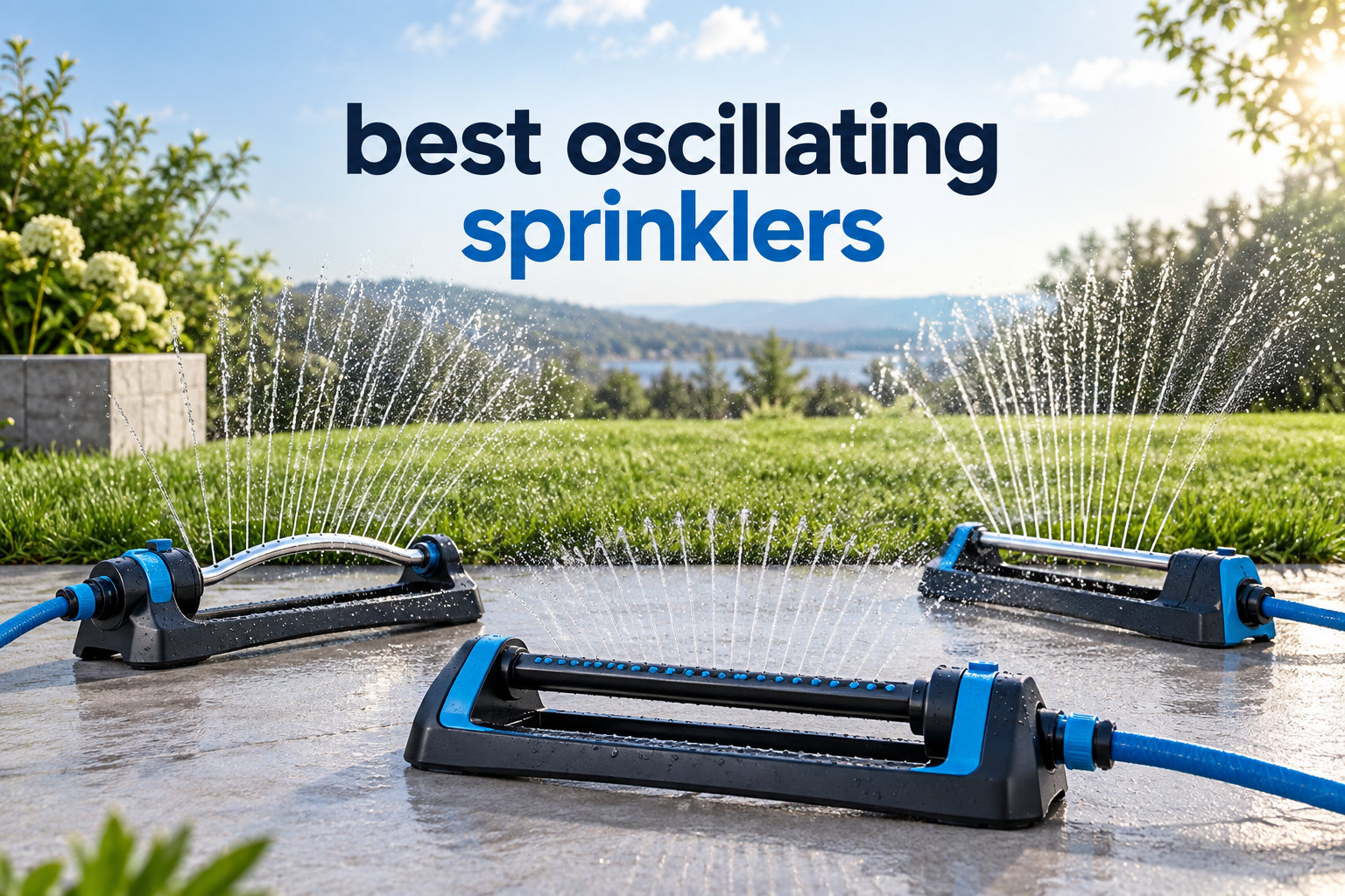best oscillating sprinklers