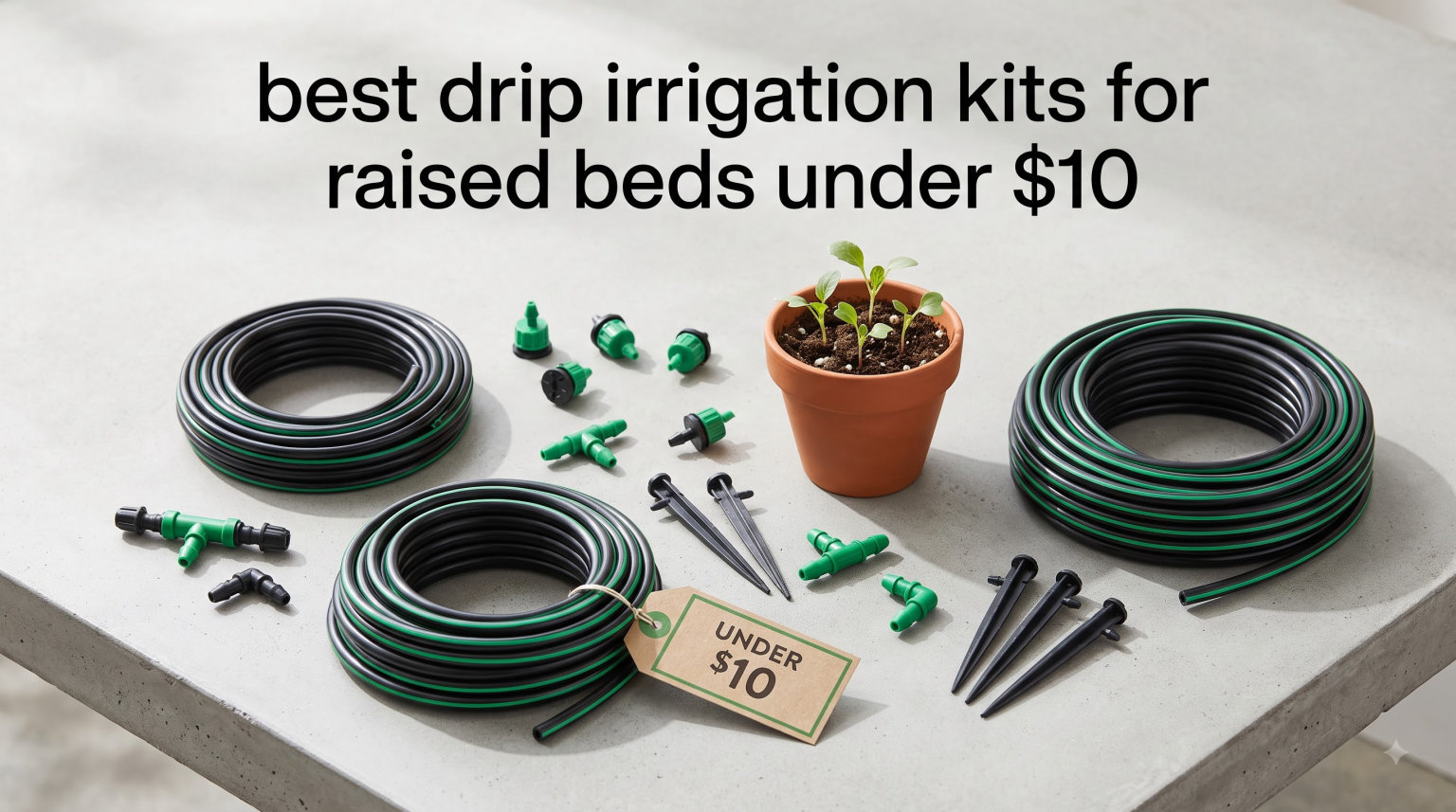 best drip irrigation kits for raised beds under $10
