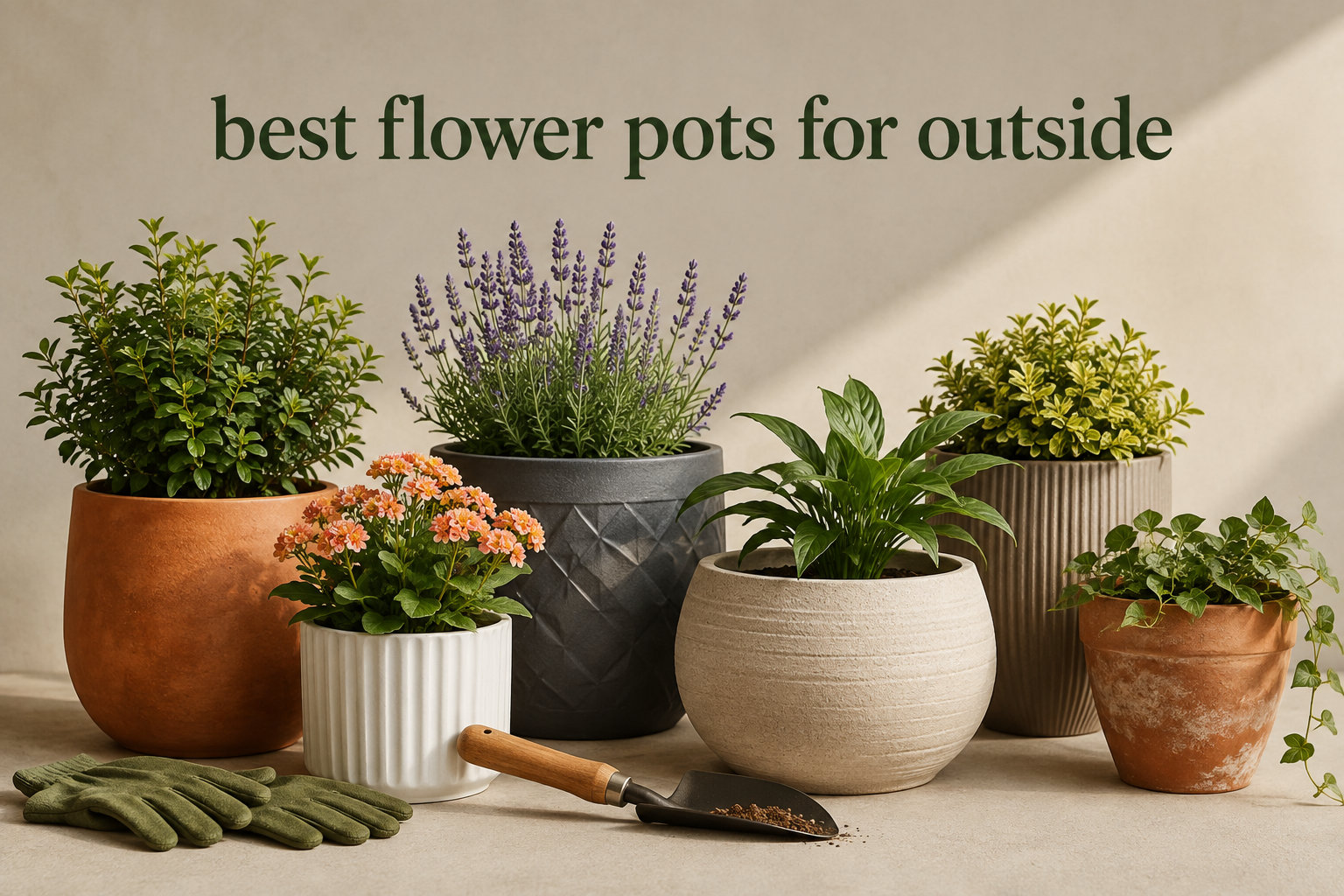 best flower pots for outside