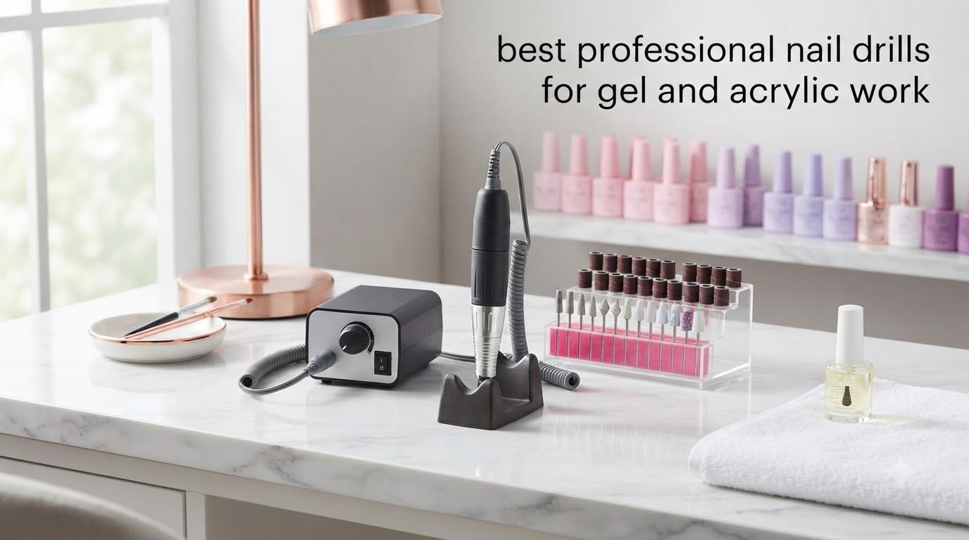 best professional nail drills for gel and acrylic work